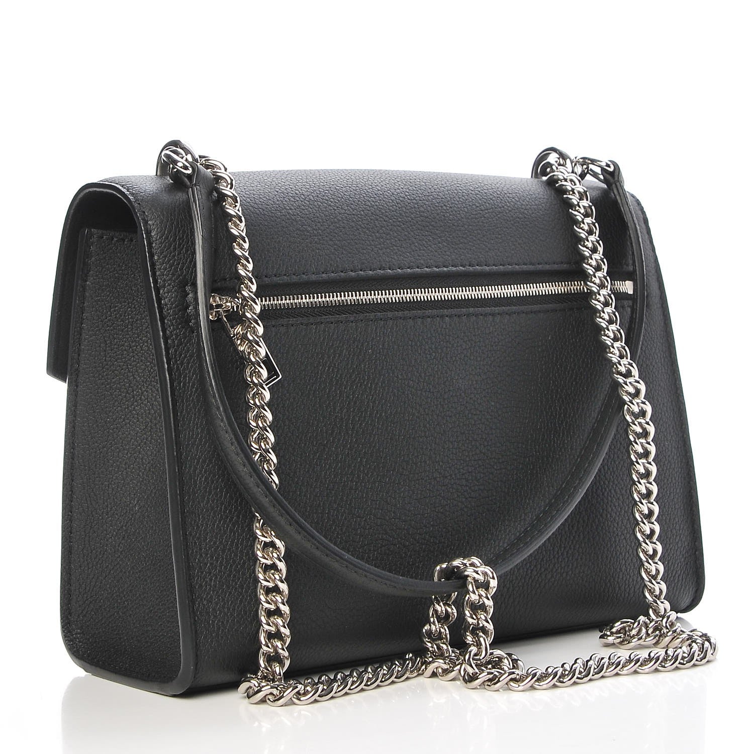 Louis Vuitton Soft Calfskin My Lockme Chain Bag BB Black 3 of 8