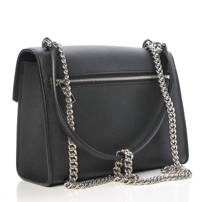 Louis Vuitton Soft Calfskin My Lockme Chain Bag BB Black 3 of 8