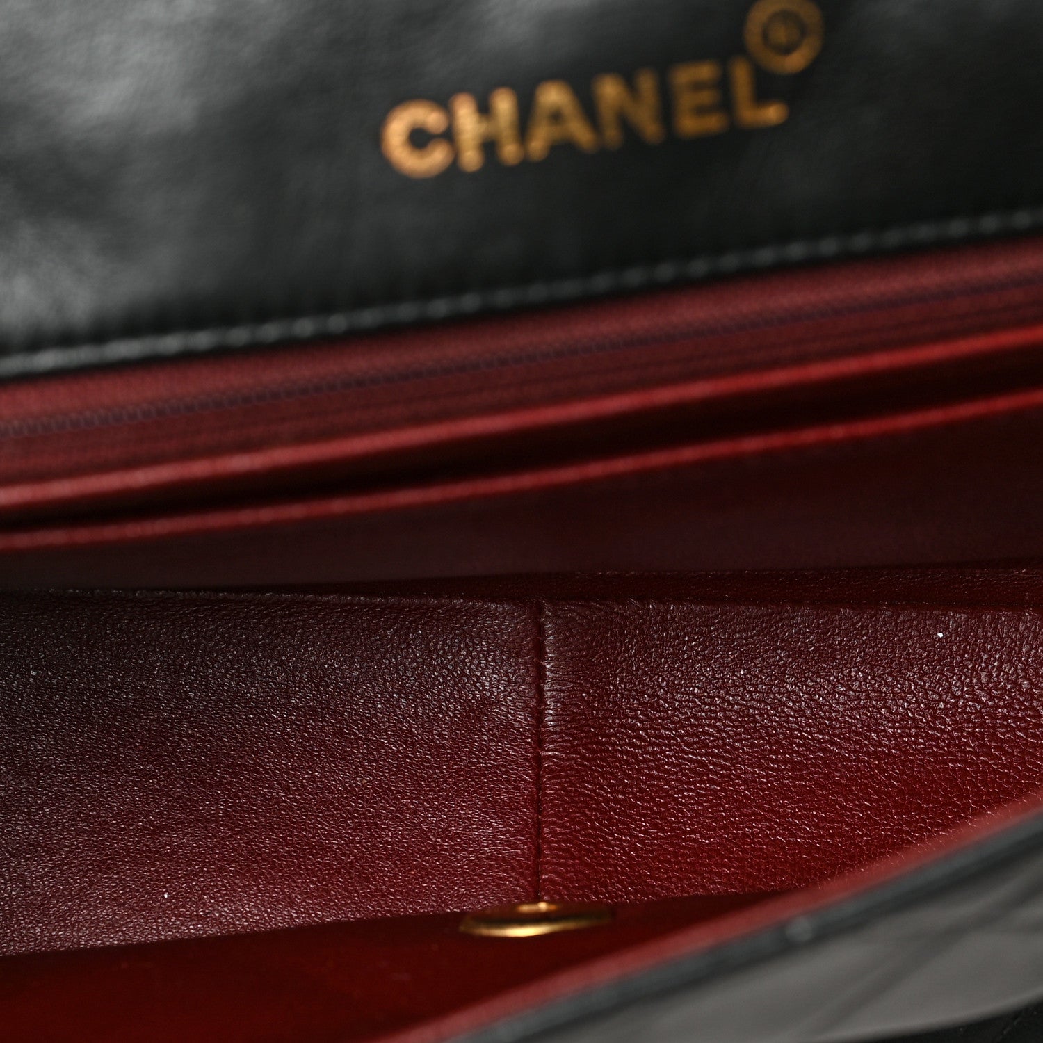 Chanel Lambskin Quilted Medium Single Flap Black 5 of 10