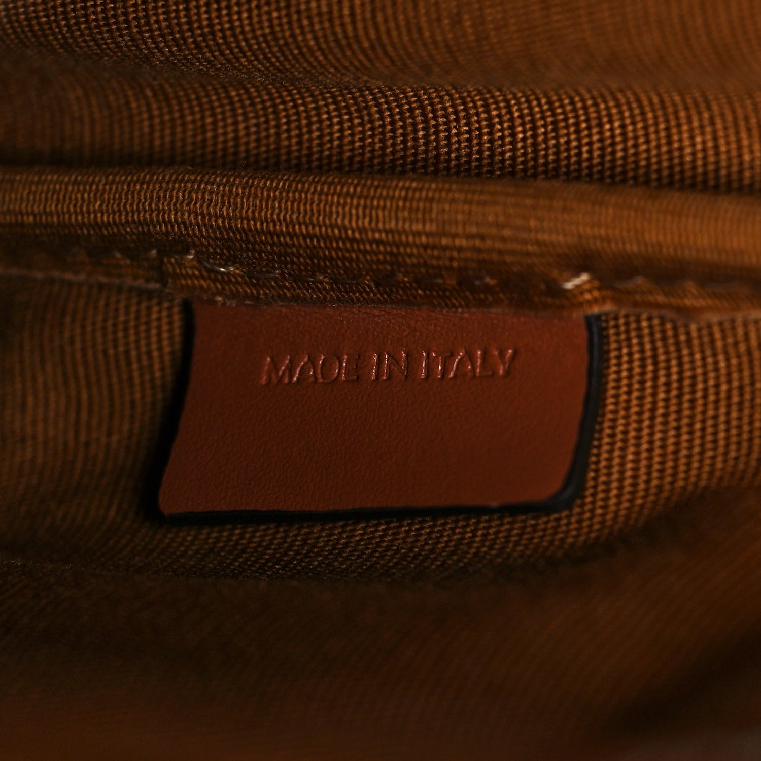 Celine Triomphe Canvas Calfskin Mini Folco Backpack Tan 7 of 12