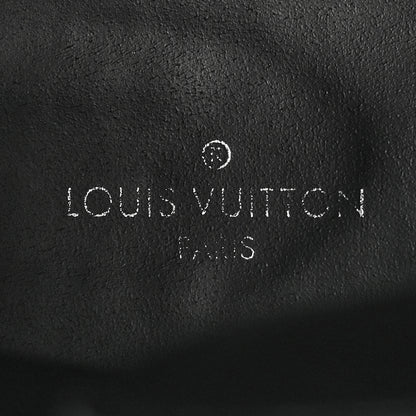 Louis Vuitton Calfskin Monogram Wonderland Flat Ranger Boots 39 Black 7 of 21