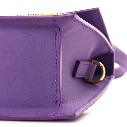 Jacquemus Nubuck Le Chiquito Moyen Purple 9 of 10