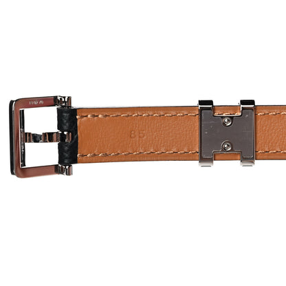 Hermes Epsom 15mm Pop H Belt 85 Black 9 of 10
