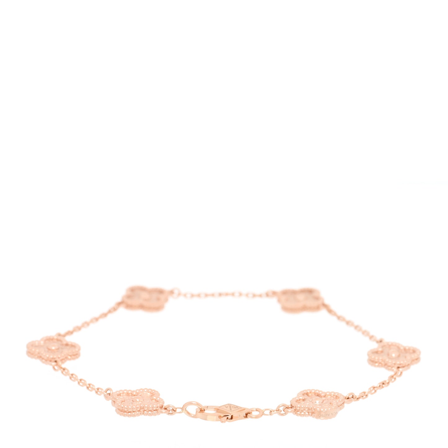 18K Rose Gold 6 Motifs Sweet Alhambra Bracelet
