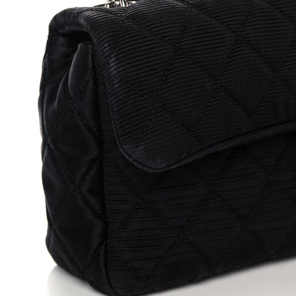 Chanel Fabric Mademoiselle East West Flap Black 11 of 11