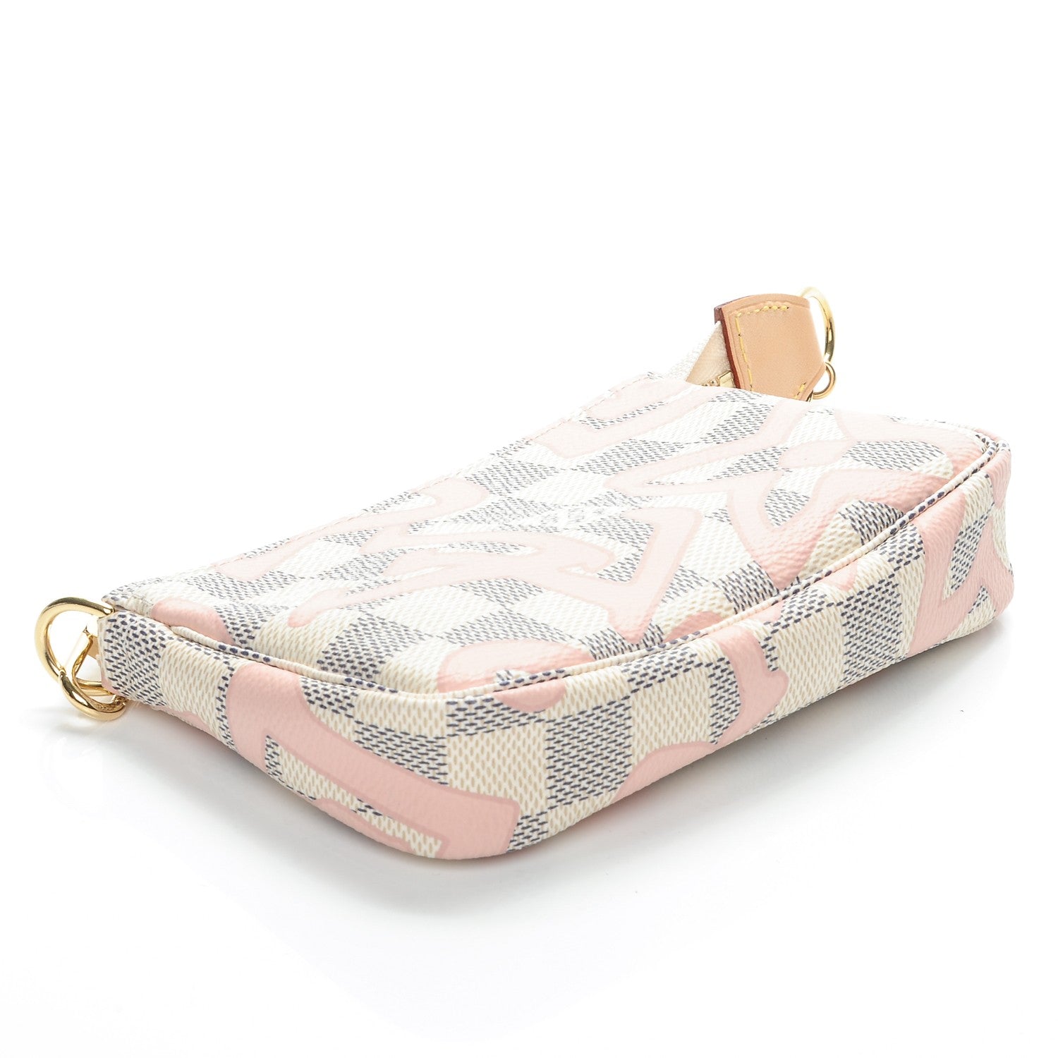 Louis Vuitton Damier Azur Tahitienne Mini Pochette Accessories 4 of 7