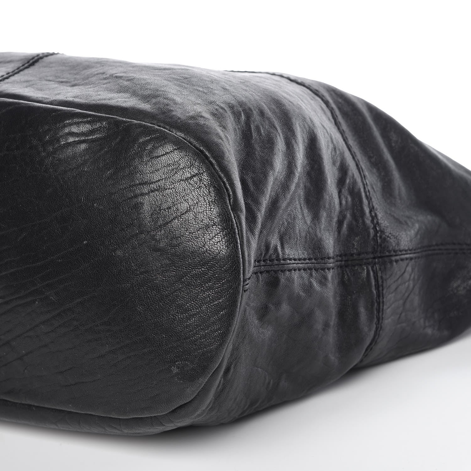 Givenchy Wrinkled Lambskin Large Chain Wrap Nightingale Black 10 of 12