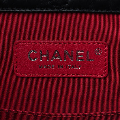 Chanel Aged Calfskin Quilted Small Gabrielle Backpack Black 6 of 9