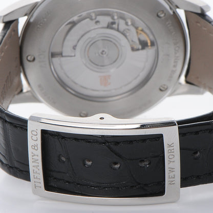 Tiffany Stainless Steel Alligator 40mm CT60 3-Hand Automatic Watch 5 of 14