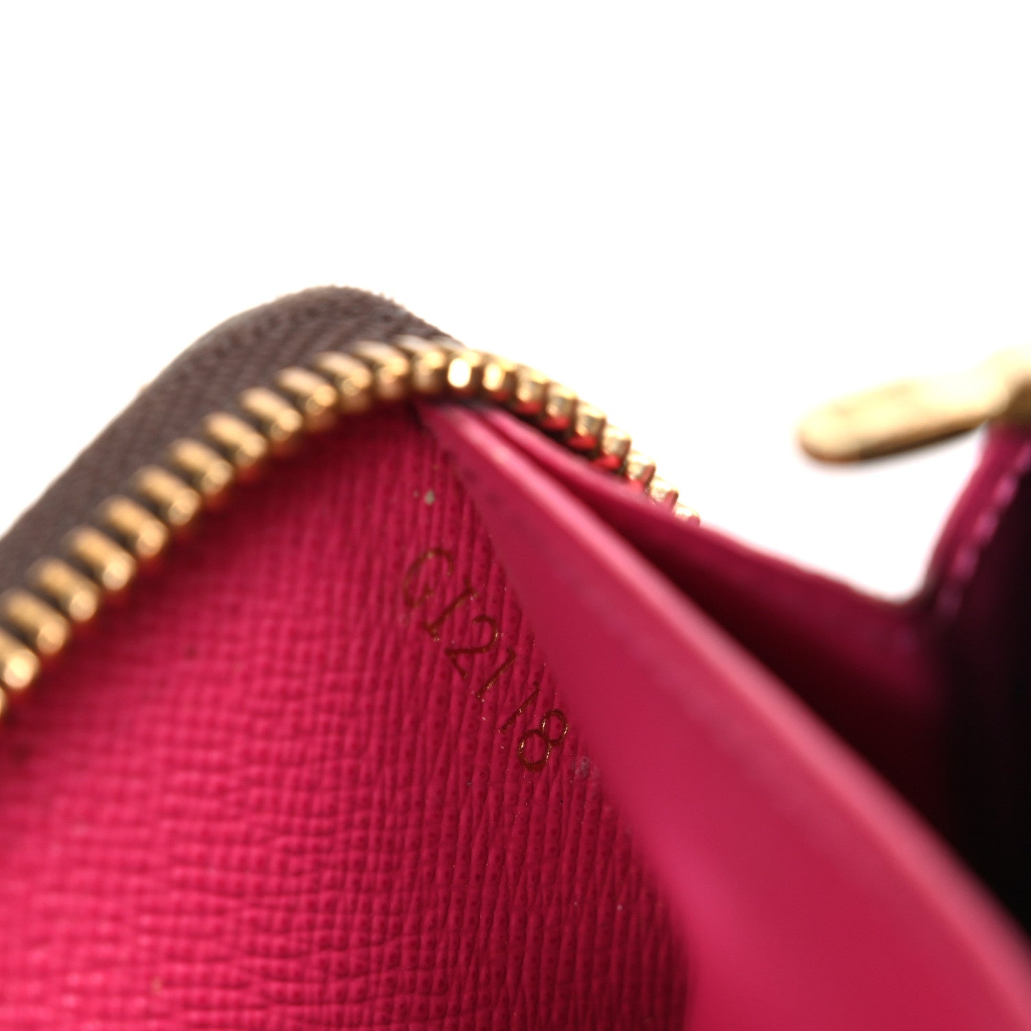 Louis Vuitton Monogram Bloom Flower Clemence Wallet Fuchsia 7 of 10