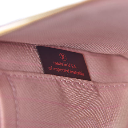 Louis Vuitton Damier Ebene Neverfull MM GM Pochette Rose Ballerine 7 of 8