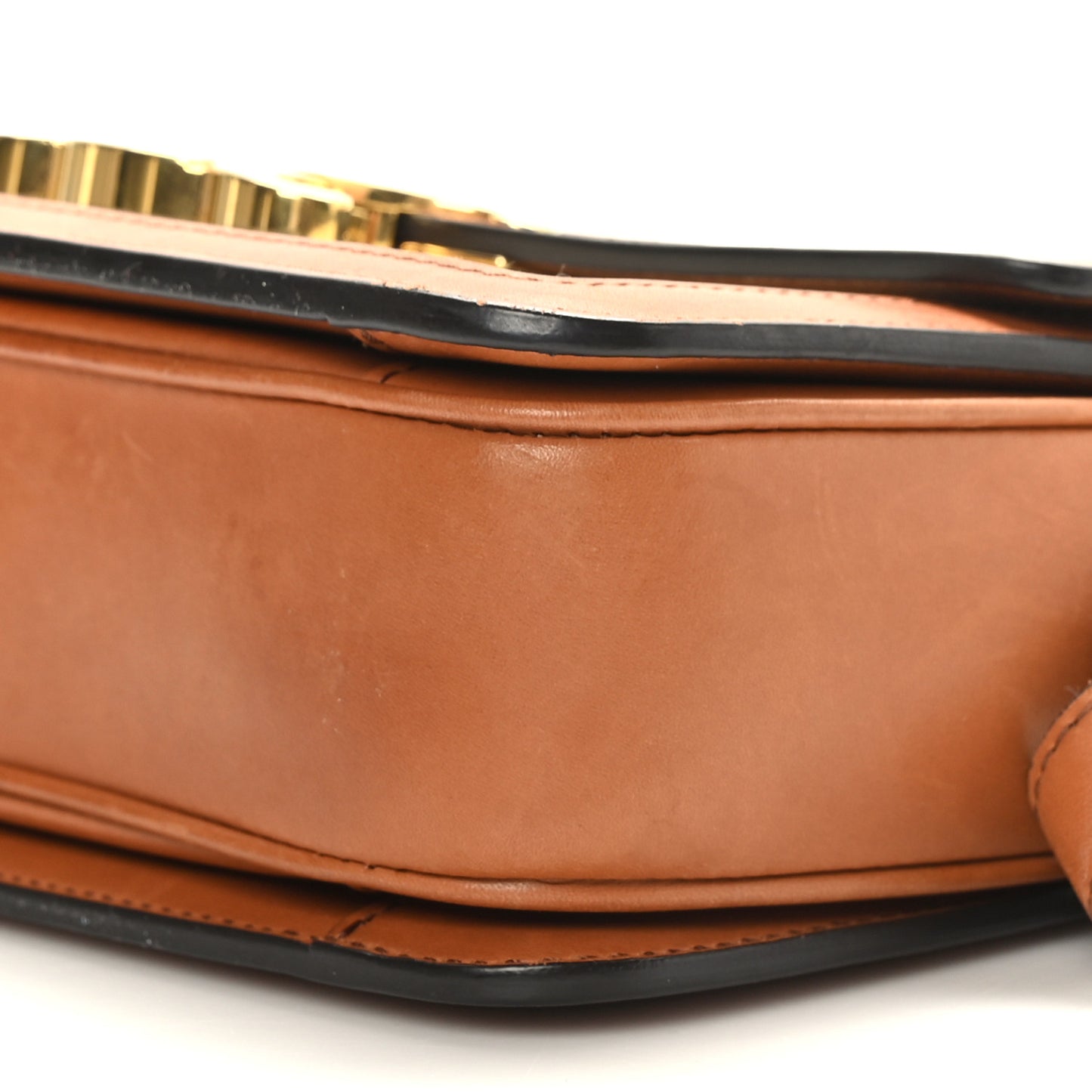 Textile Natural Calfskin Teen Triomphe White Tan