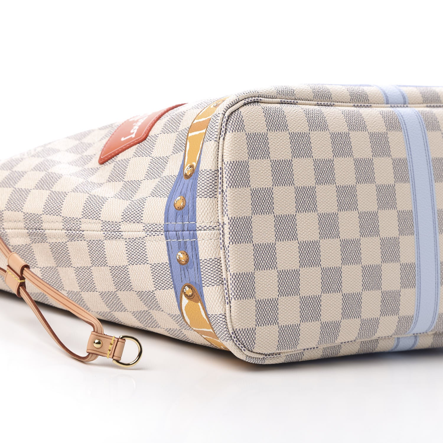 Louis Vuitton Damier Azur Summer Trunks Neo Neverfull MM 11 of 13
