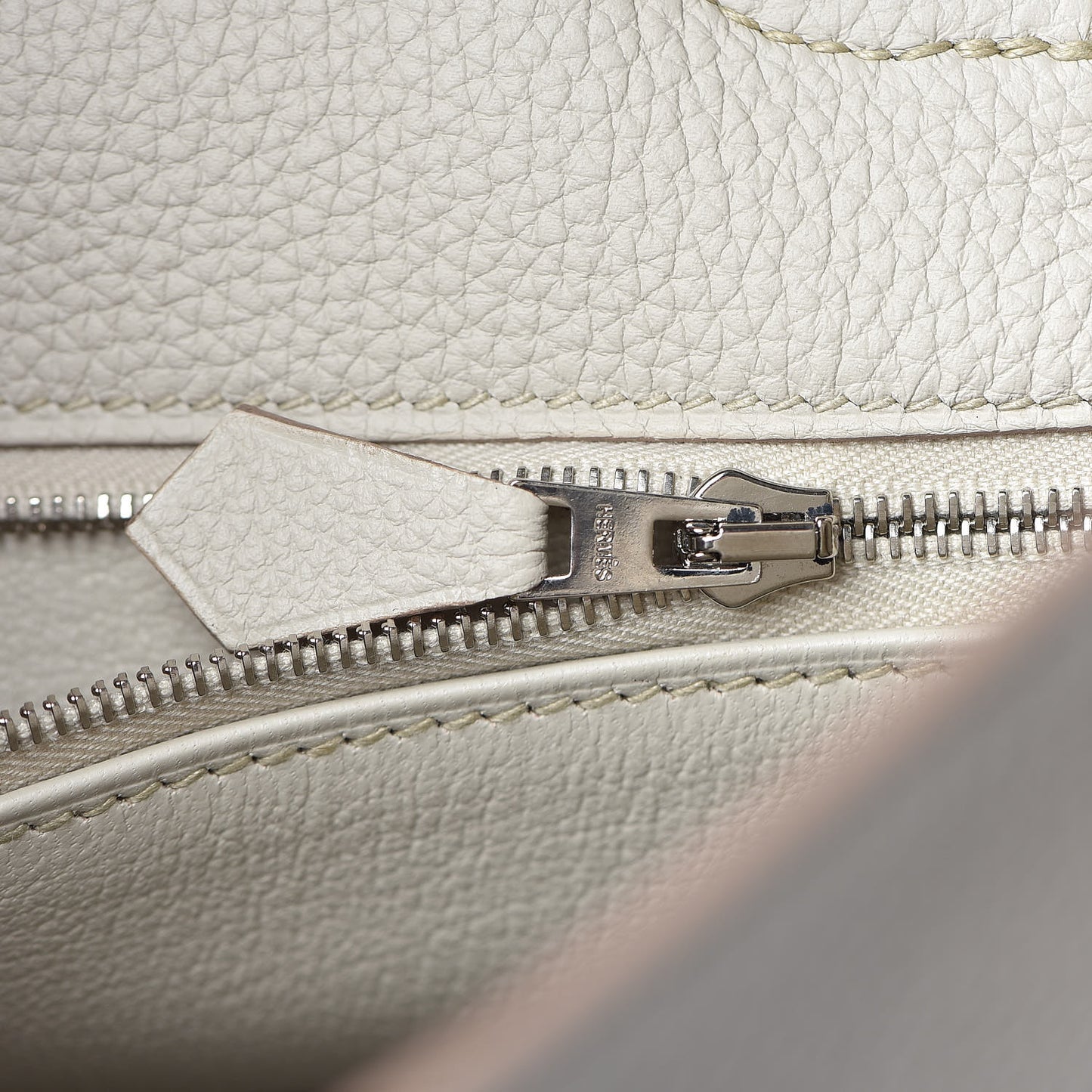 Matte Alligator Togo Kelly Retourne 28 Beton