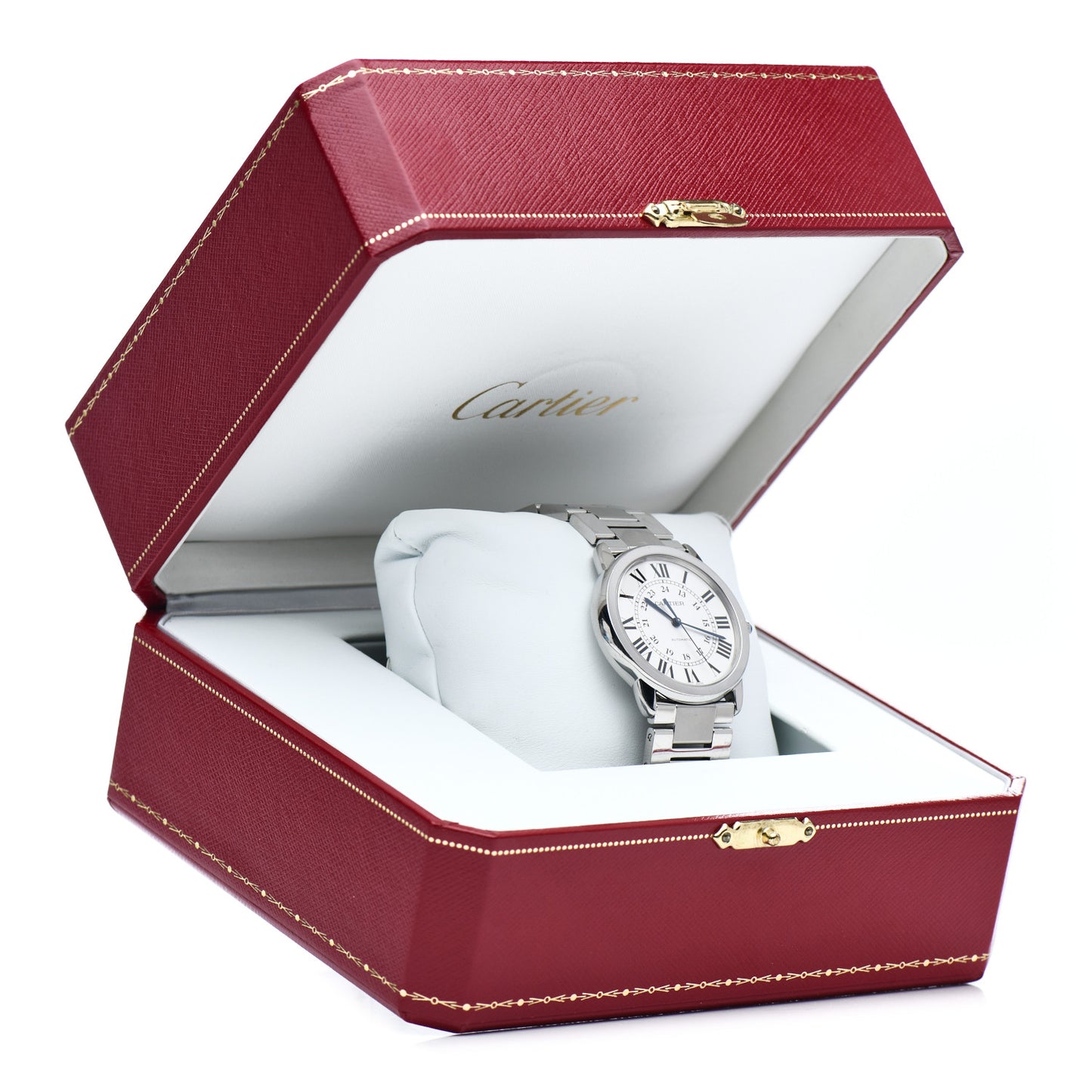 Stainless Steel 36mm Ronde Solo Automatic Watch