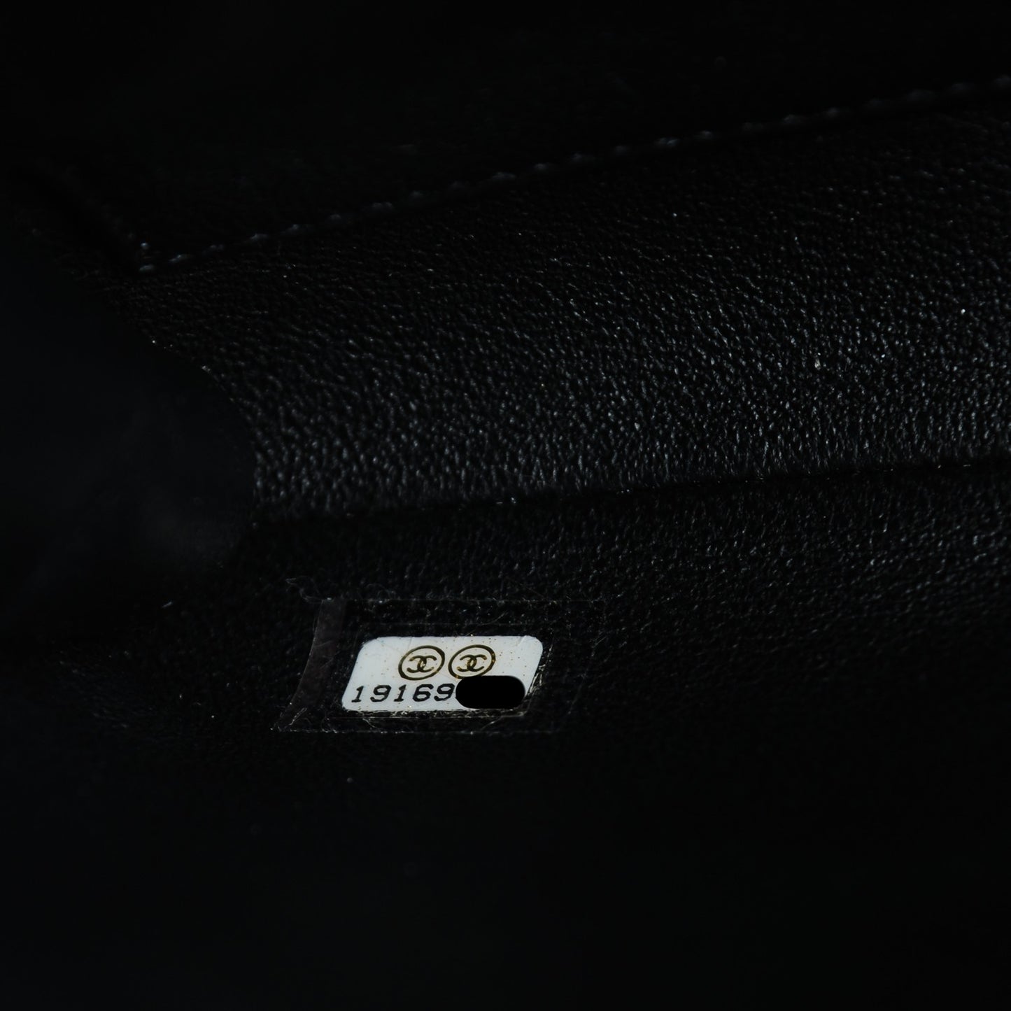 Lambskin Quilted Clutch With Chain Flap Black