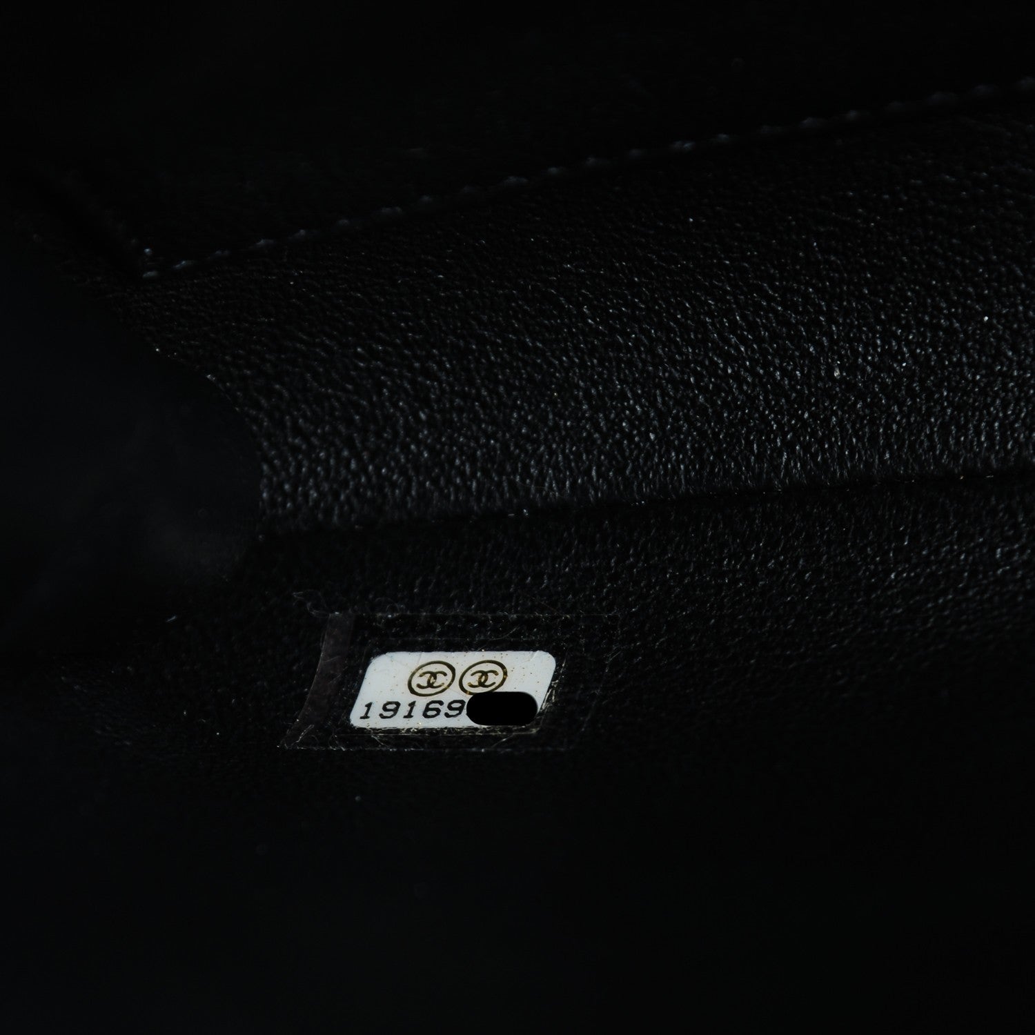 Chanel Lambskin Quilted Clutch With Chain Flap Black 7 of 7