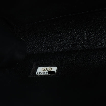 Chanel Lambskin Quilted Clutch With Chain Flap Black 7 of 7
