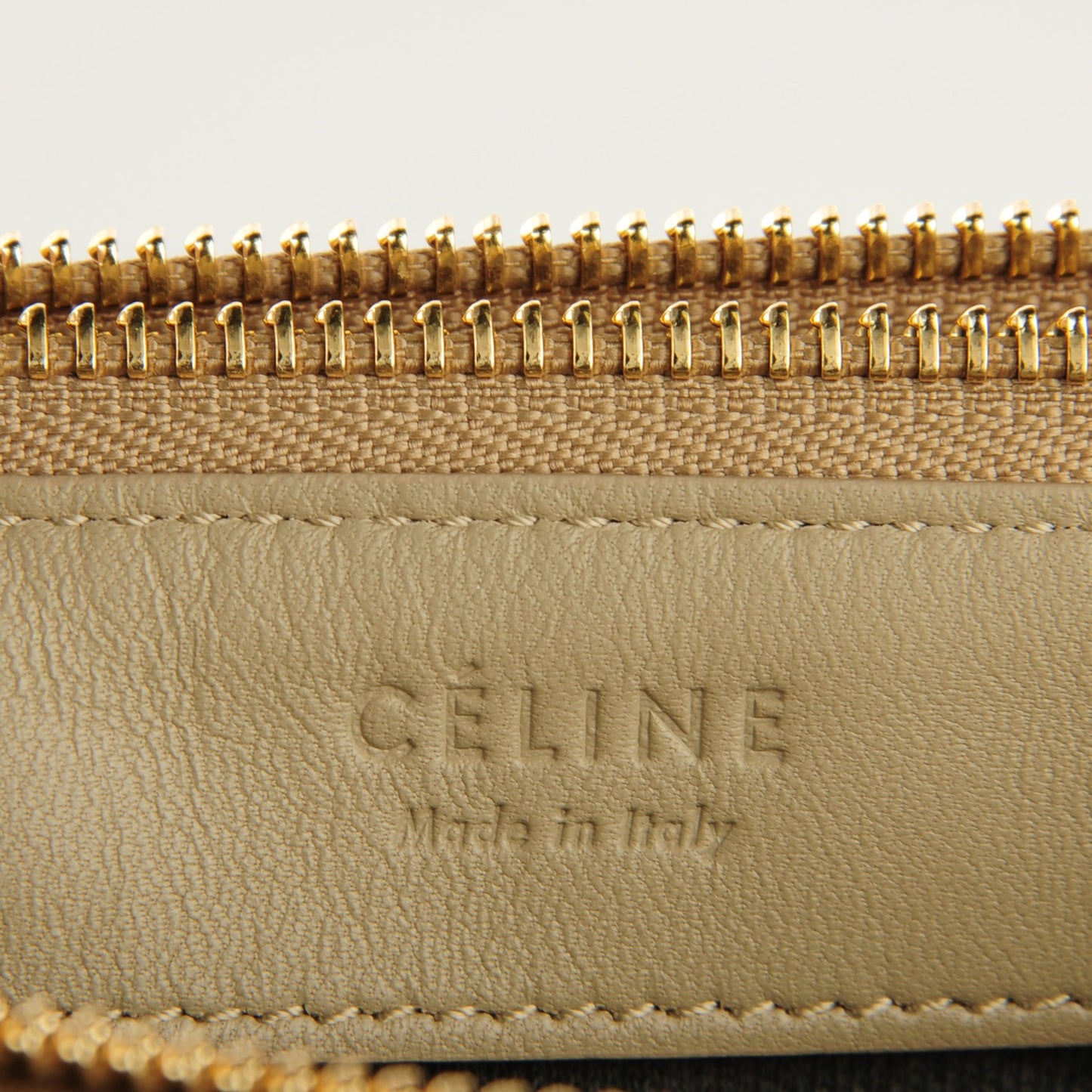 Lambskin Large Trio Crossbody Bag Beige