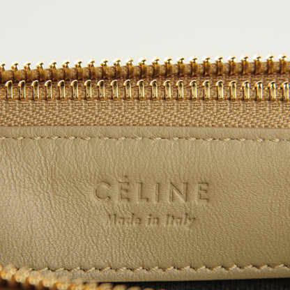 Celine Lambskin Large Trio Crossbody Bag Beige 6 of 7
