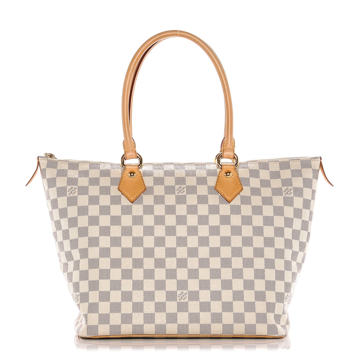 Louis Vuitton Damier Azur Saleya MM 1 of 7