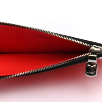 Louis Vuitton Taigarama Coin Card Holder Fire Red 5 of 7