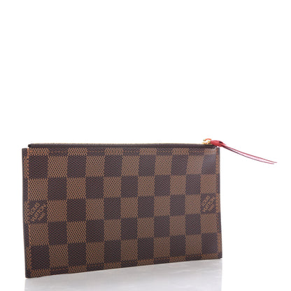 Louis Vuitton Damier Ebene Felicie Chain Wallet Zippered Insert 3 of 6