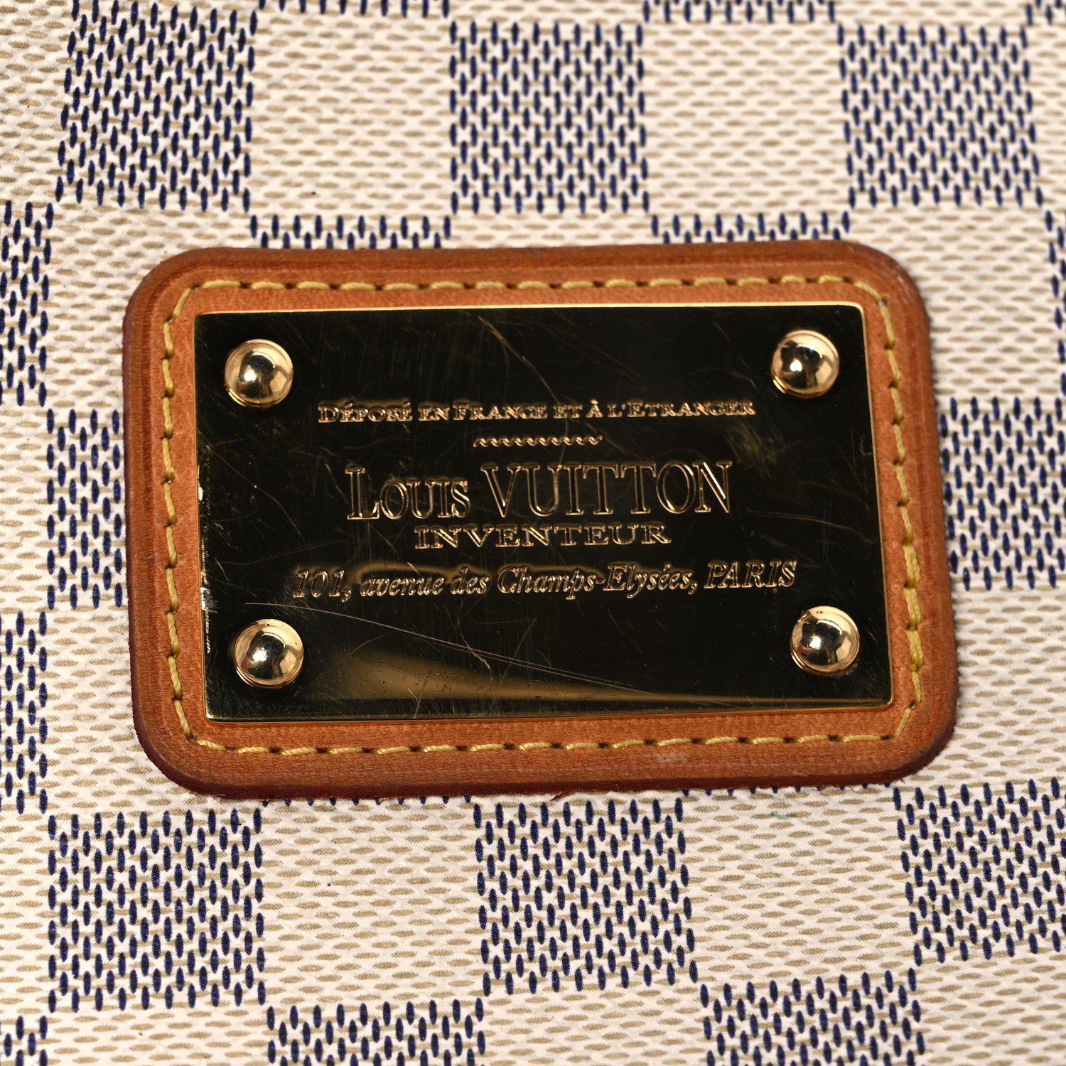 Louis Vuitton Damier Azur Eva Clutch 13 of 13