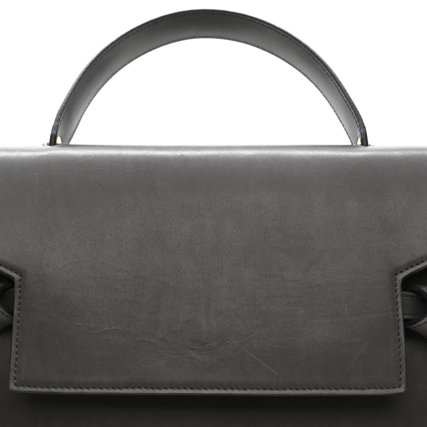 Smooth Calfskin Mini Belt Bag Grey