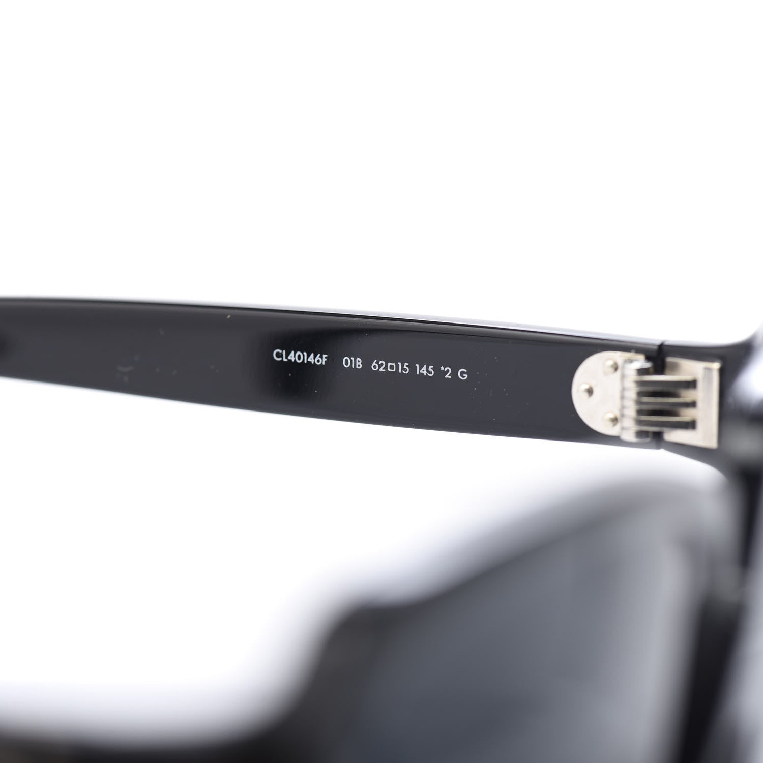 Celine Oversized Square Acetate Sunglasses CL40146F Black 5 of 7