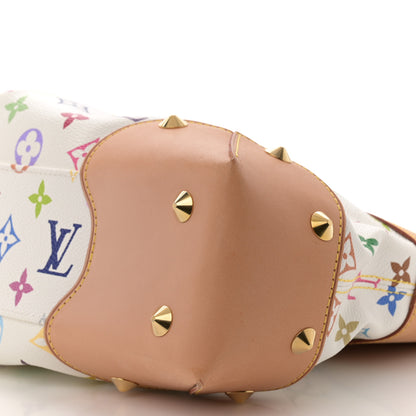 Louis Vuitton Monogram Multicolor Judy MM White 10 of 13