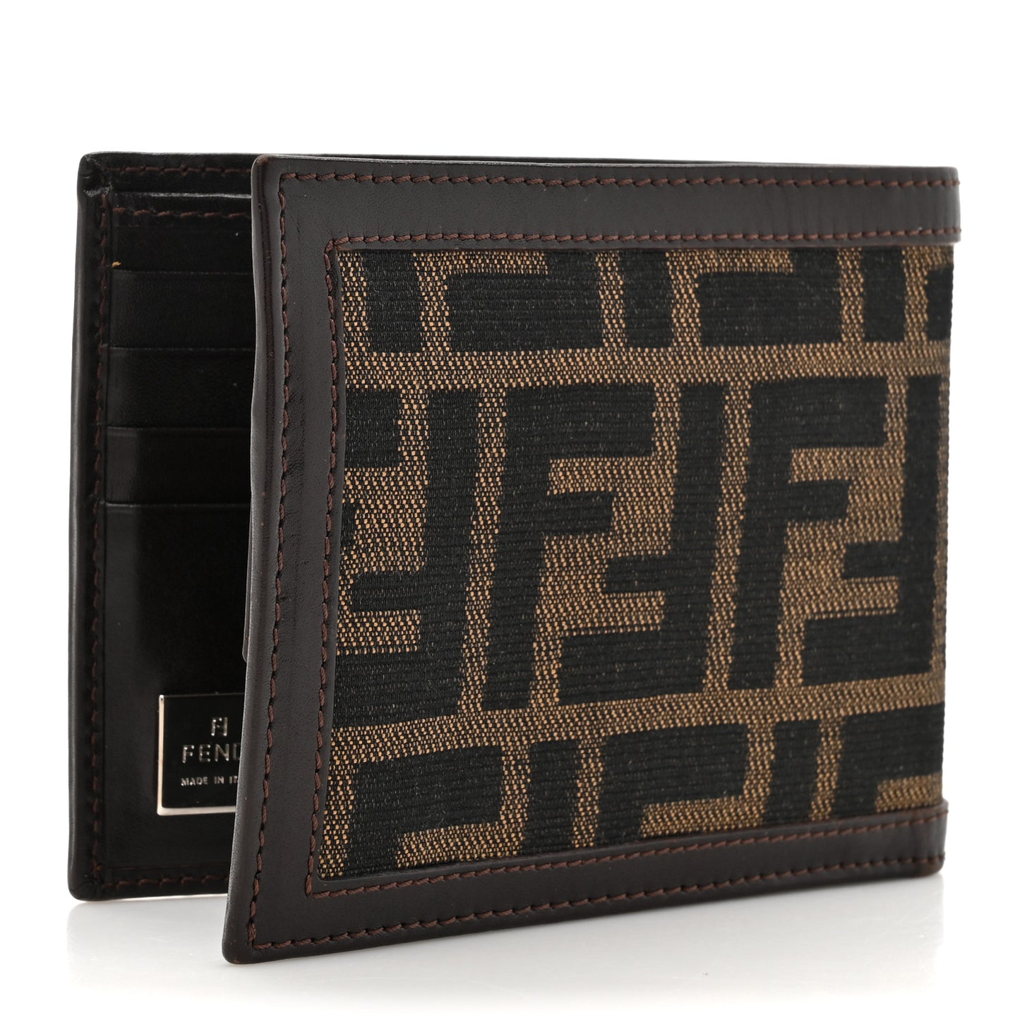 Zucca Bi-Fold Wallet Tobacco