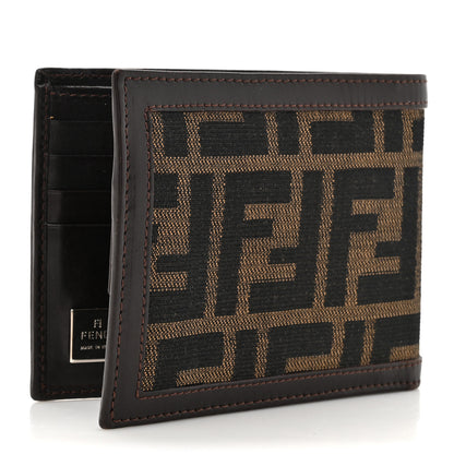 Fendi Zucca Bi-Fold Wallet Tobacco 3 of 11