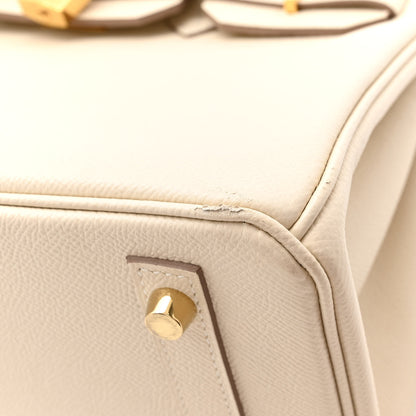 Hermes Epsom Birkin 30 Craie 14 of 15