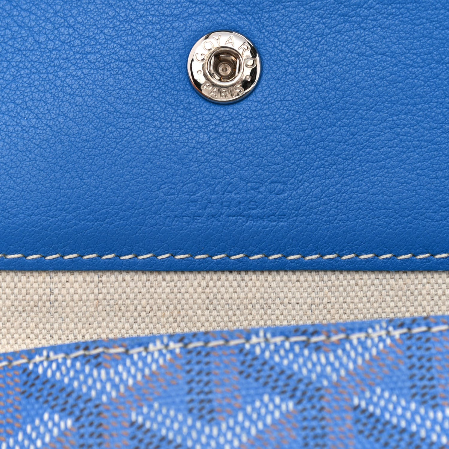 Goyard Goyardine Saint Louis PM Sky Blue 10 of 15