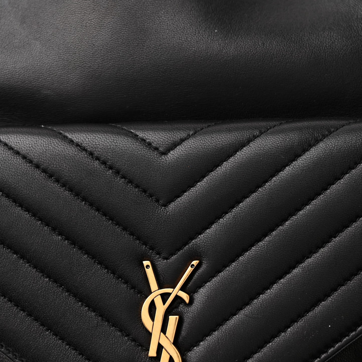 Lambskin Matelasse Monogram Joe Backpack Black