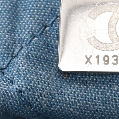 Chanel Denim Quilted Small Chanel 22 Blue 8 of 12