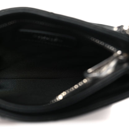 Chanel Lambskin Quilted Uniform Crossbody Bag Black 5 of 11