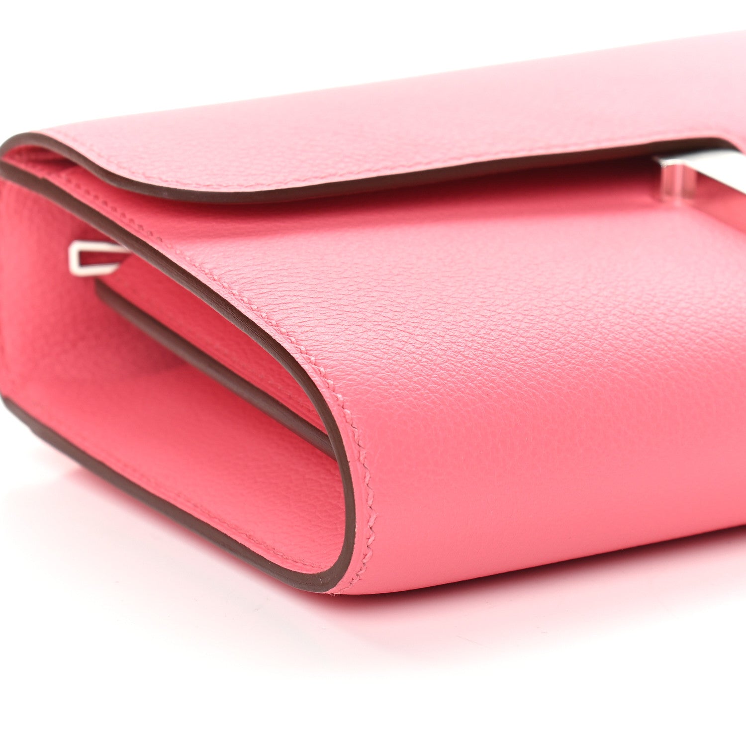 Hermes Evercolor Constance Wallet To Go Rose Azalee 8 of 9