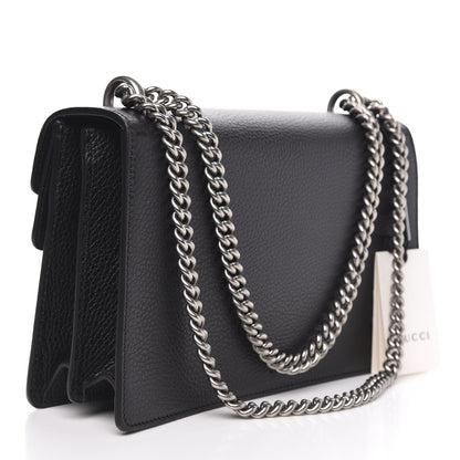 Gucci Pebbled Calfskin Small Dionysus Shoulder Bag Black 3 of 11