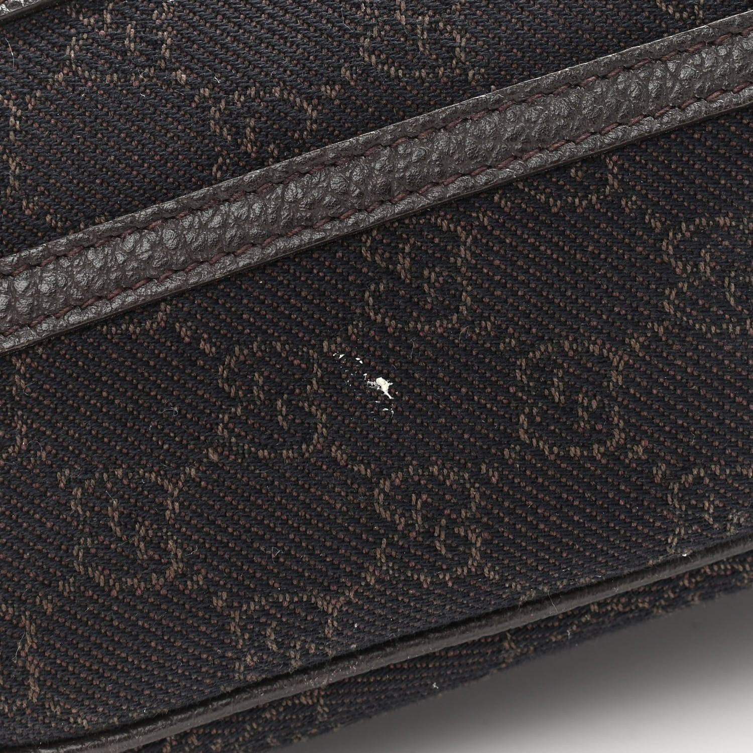 Gucci Monogram Medium Abbey Convertible Tote Dark Brown 14 of 14