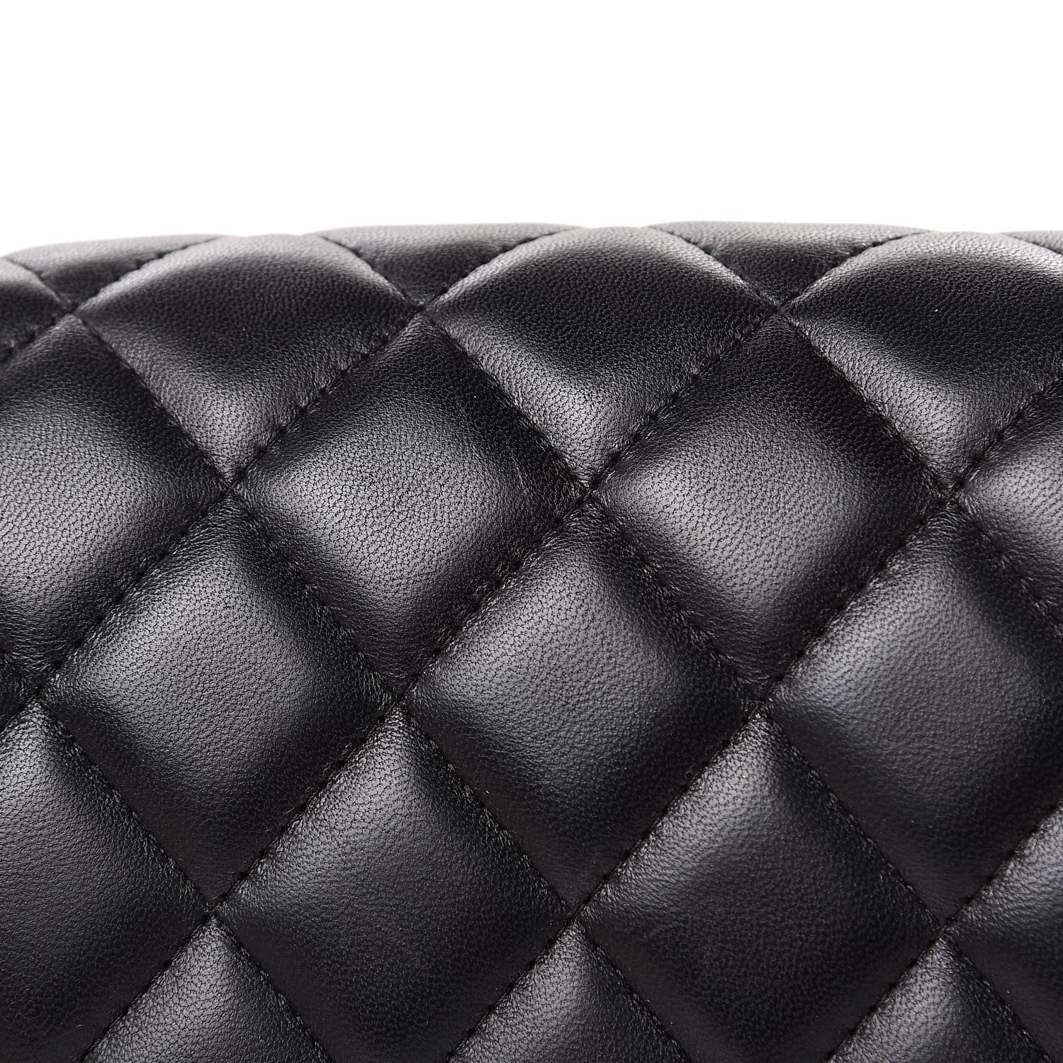 Chanel Lambskin Quilted Jumbo Single Flap Black 11 of 16