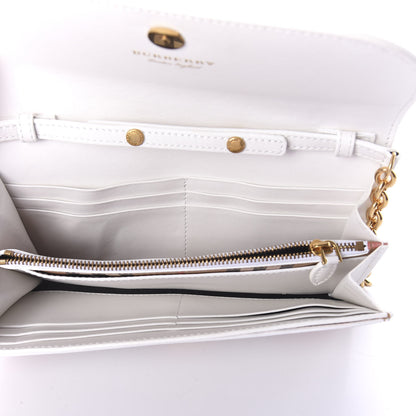 Burberry Vintage Check Henley Wallet On Chain Chalk White 5 of 6