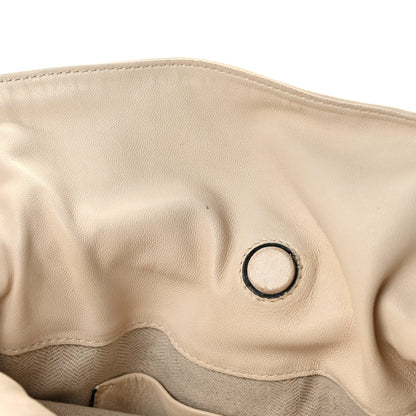 Loewe Calfskin Small Flamenco Knot Bag Ivory 12 of 16