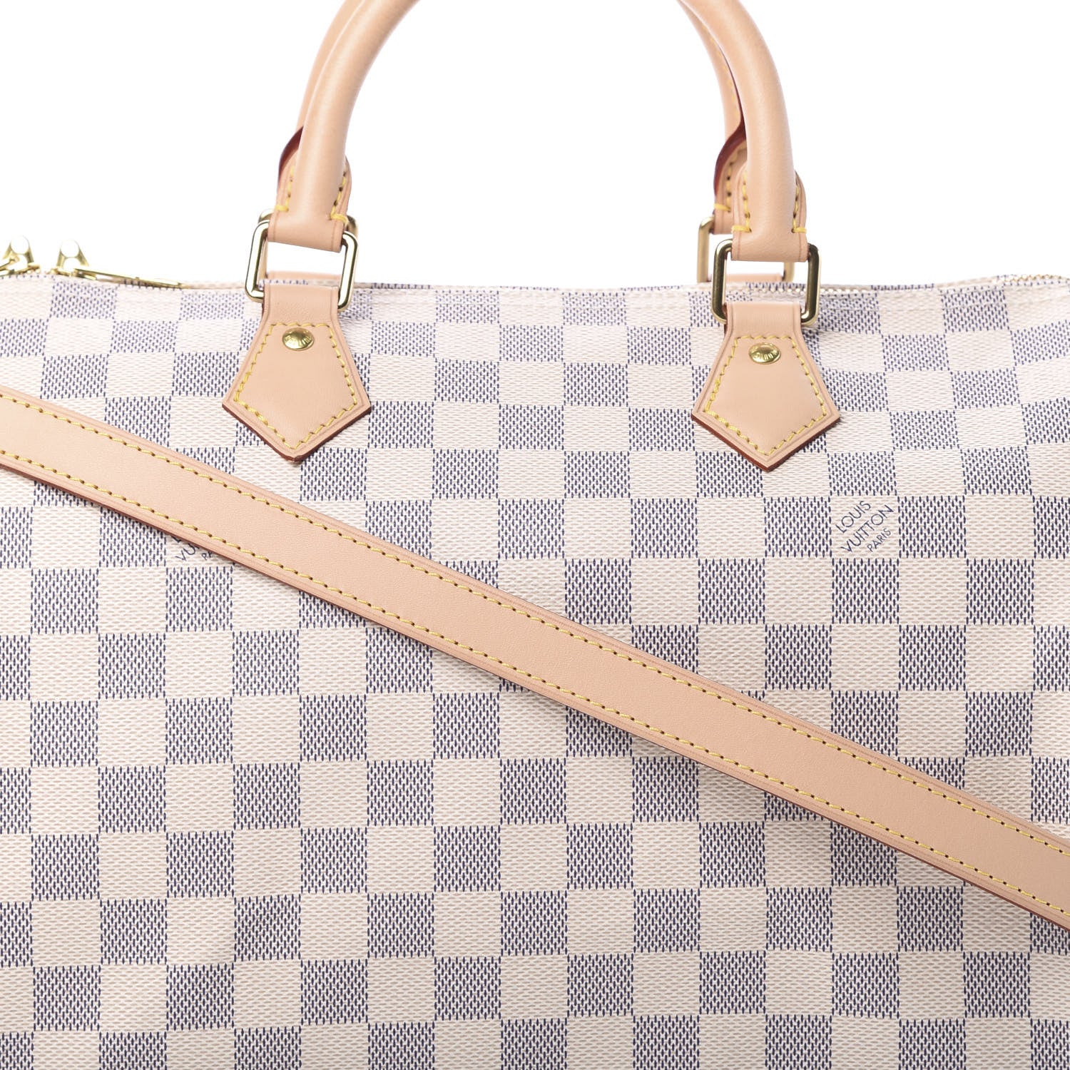 Louis Vuitton Damier Azur Speedy Bandouliere 30 8 of 10