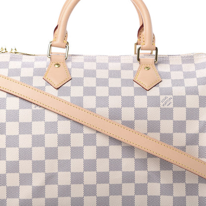 Louis Vuitton Damier Azur Speedy Bandouliere 30 8 of 10