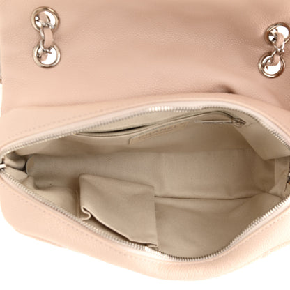 Chanel Caviar Quilted Medium Easy Flap Light Beige 4 of 12