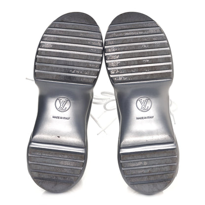 Louis Vuitton Metallic Calfskin Technical Nylon LV Archlight Sneakers 38 White Silver 5 of 8