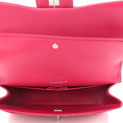 Chanel Caviar Quilted Jumbo Double Flap Dark Pink 4 of 8