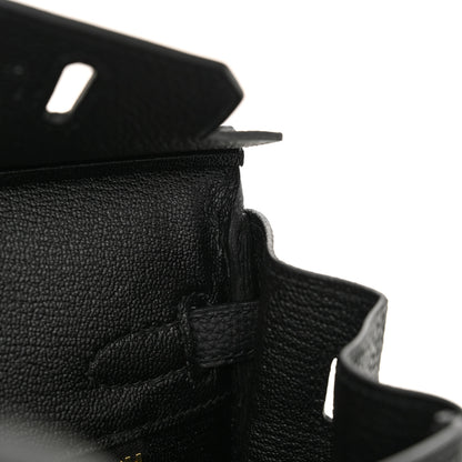 Hermes Togo Birkin 25 Black 12 of 14